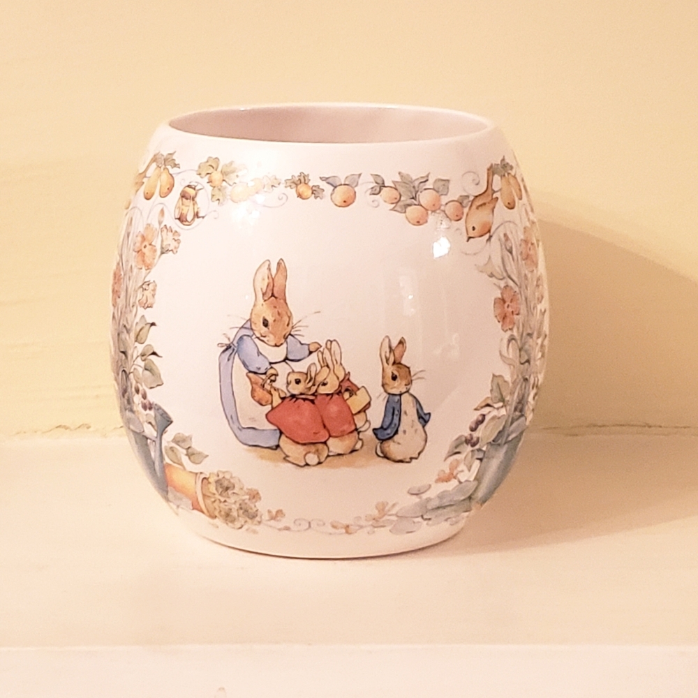 FW & Co. Beatrix Potter Teleflora Gift Jar/Vase